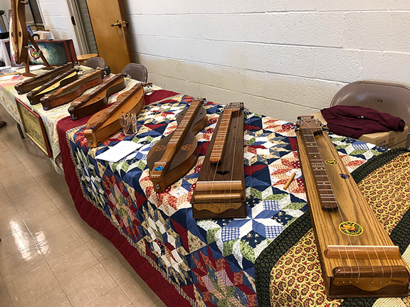 Beautiful dulcimers by Bob Gerard